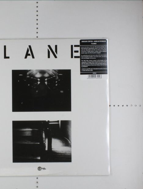 Gregor Cürten &amp; Anselm Rogmans: Planes (remastered) (Limited Edition), LP