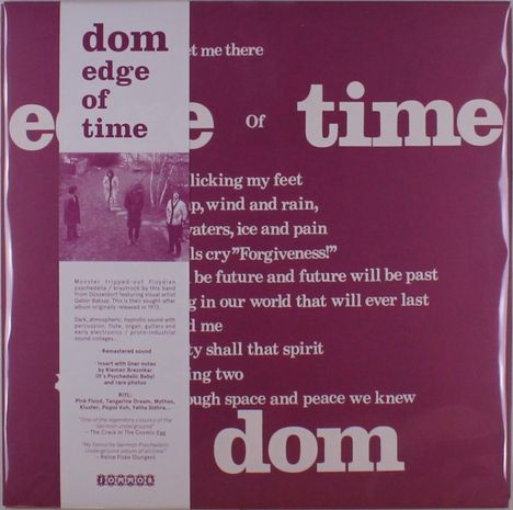 Dom: Edge Of Time (remastered), LP