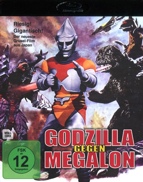 Godzilla gegen Megalon (Blu-ray), Blu-ray Disc