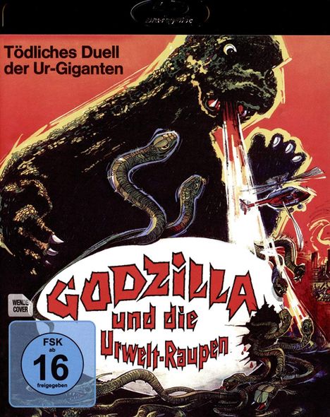 Godzilla und die Urwelt-Raupen (Blu-ray), Blu-ray Disc