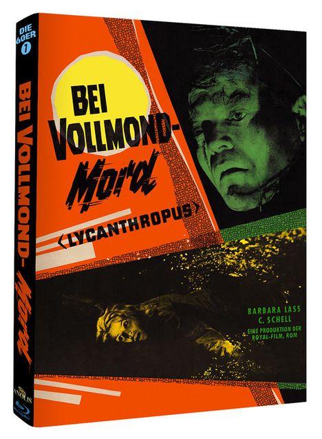 Bei Vollmond Mord (Blu-ray &amp; DVD im Mediabook), 1 Blu-ray Disc und 1 DVD