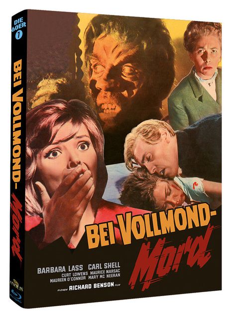Bei Vollmond Mord (Blu-ray &amp; DVD im Mediabook), 1 Blu-ray Disc und 1 DVD
