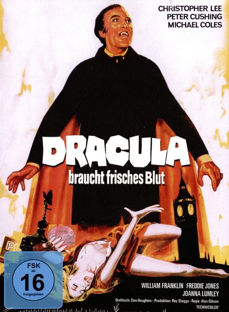 Dracula braucht frisches Blut (Blu-ray im Mediabook), Blu-ray Disc