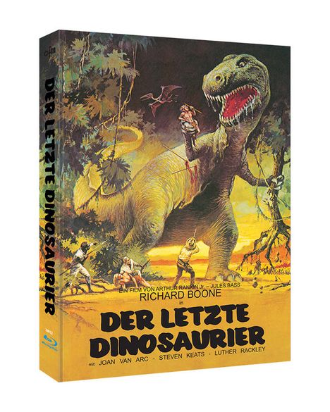 Der letzte Dinosaurier (Blu-ray im Mediabook), Blu-ray Disc