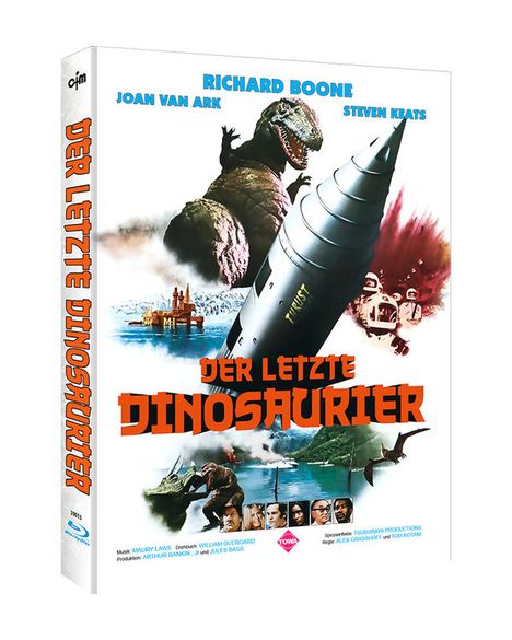 Der letzte Dinosaurier (Blu-ray im Mediabook), Blu-ray Disc