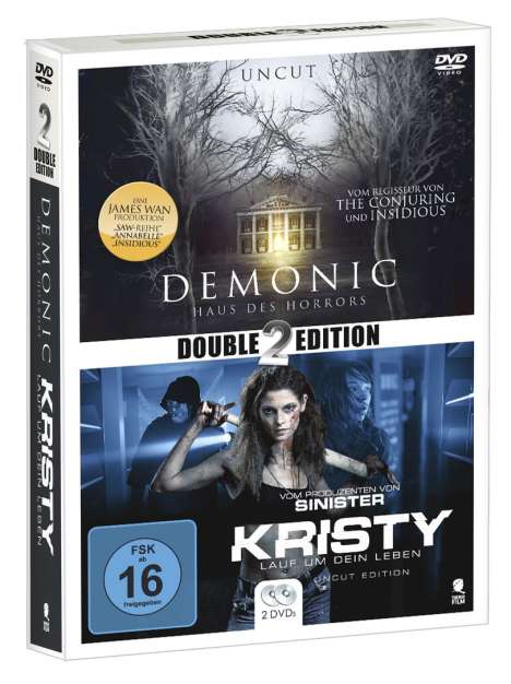 Demonic / Kristy, 2 DVDs