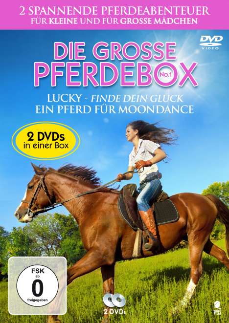 Die große Pferde Box No. 1, 2 DVDs