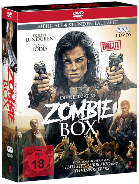 Die ultimative Zombie-Box, 3 DVDs