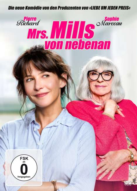Mrs. Mills von nebenan, DVD