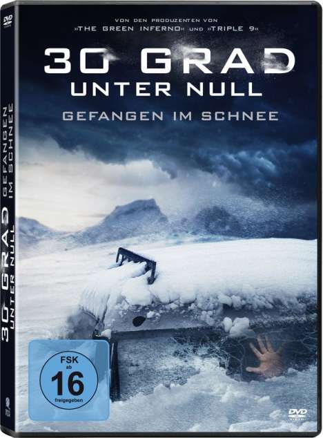 30 Grad unter Null - Gefangen im Schnee, DVD