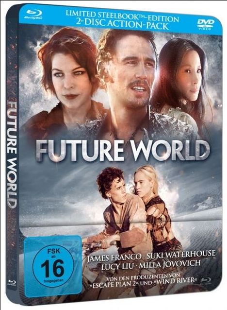Future World (Blu-ray &amp; DVD im Steelbook), 1 Blu-ray Disc und 1 DVD