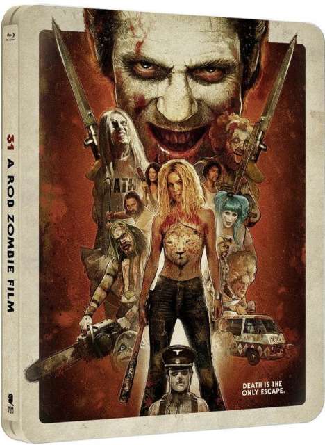 31 - A Rob Zombie Film (Blu-ray im Steelbook), Blu-ray Disc