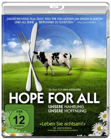 Hope For All (Blu-ray), Blu-ray Disc