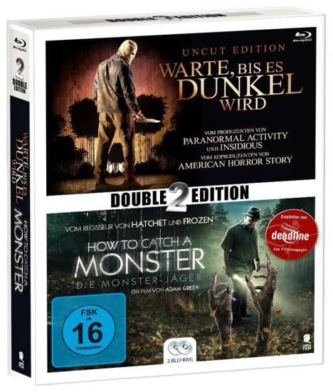 Warte, bis es dunkel ist / How to Catch a Monster (Blu-ray), 2 Blu-ray Discs