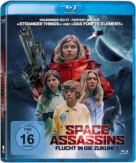 Space Assassins (Blu-ray), Blu-ray Disc