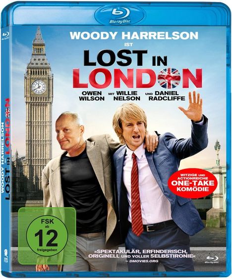 Lost in London (Blu-ray), Blu-ray Disc
