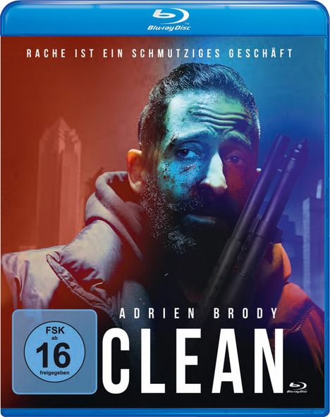 Clean - Rache ist ein schmutziges Geschäft (Blu-ray), Blu-ray Disc