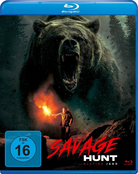 Savage Hunt - Blutige Jagd (Blu-ray), Blu-ray Disc