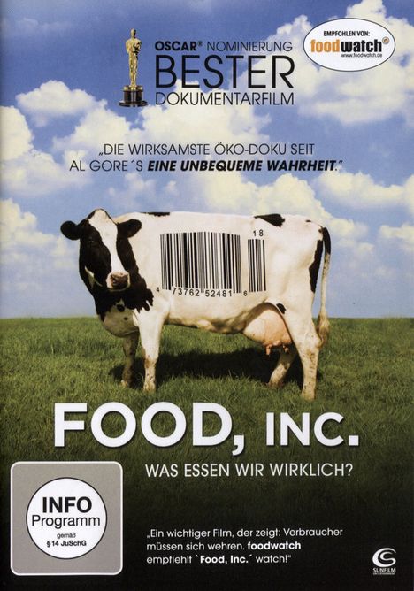 Food, Inc. - Was essen wir wirklich?, DVD