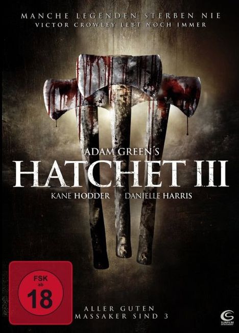 Hatchet III, DVD
