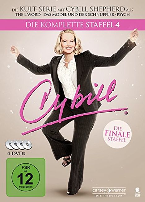 Cybill Season 4, 4 DVDs