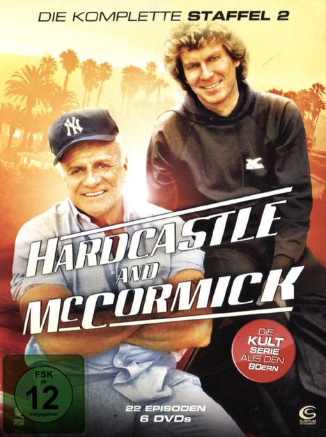 Hardcastle &amp; McCormick Season 2, 6 DVDs