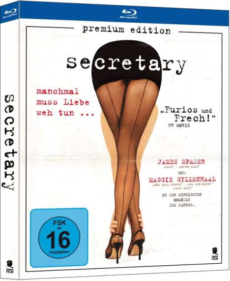 Secretary (Premium Edition) (Blu-ray), Blu-ray Disc