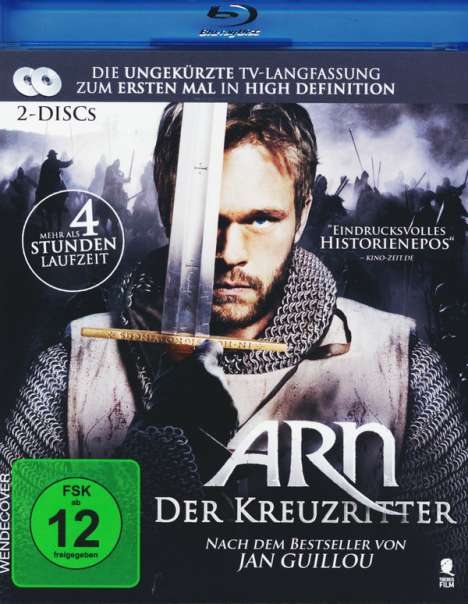 Arn - Der Kreuzritter (TV-Serie) (Blu-ray), 2 Blu-ray Discs