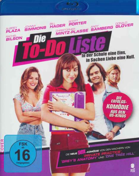 Die To-Do Liste (Blu-ray), Blu-ray Disc
