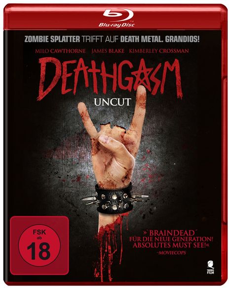 Deathgasm (Blu-ray), Blu-ray Disc