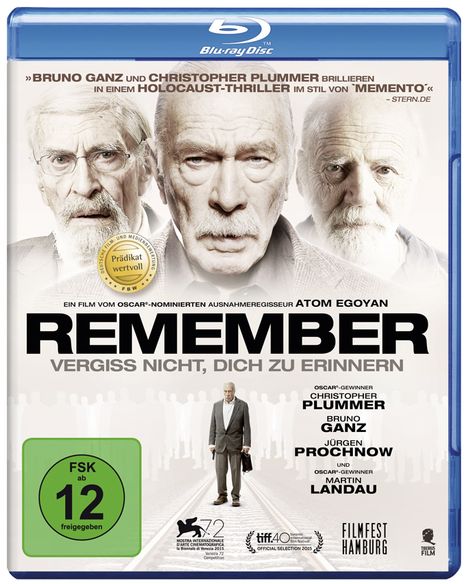 Remember (Blu-ray), Blu-ray Disc
