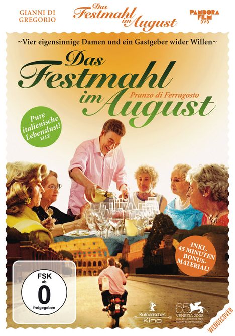Das Festmahl im August, DVD