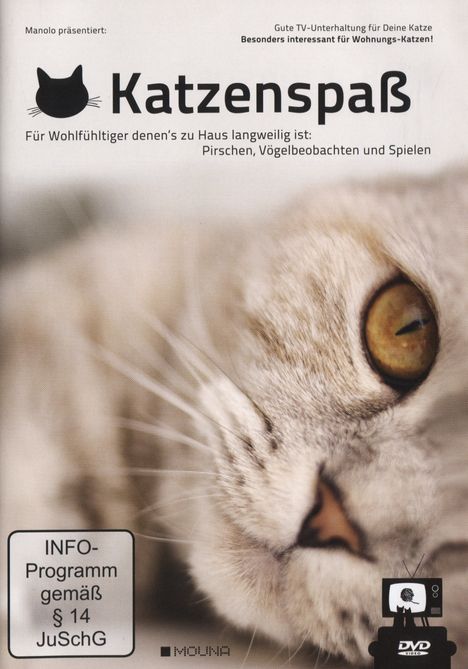 Katzenspaß - Gute TV-Unterhaltung für deine Katze, DVD