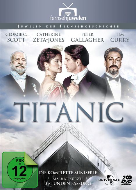 Titanic - Die komplette Miniserie, 2 DVDs