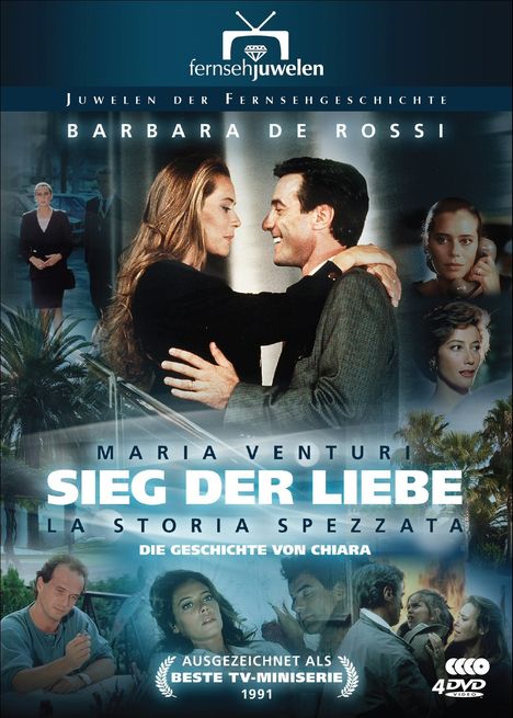 Die Geschichte von Chiara - Sieg der Liebe, 4 DVDs