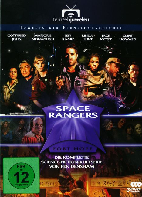 Space Rangers: Fort Hope, 3 DVDs
