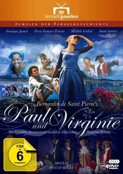 Paul und Virginie (Komplette Serie), 4 DVDs