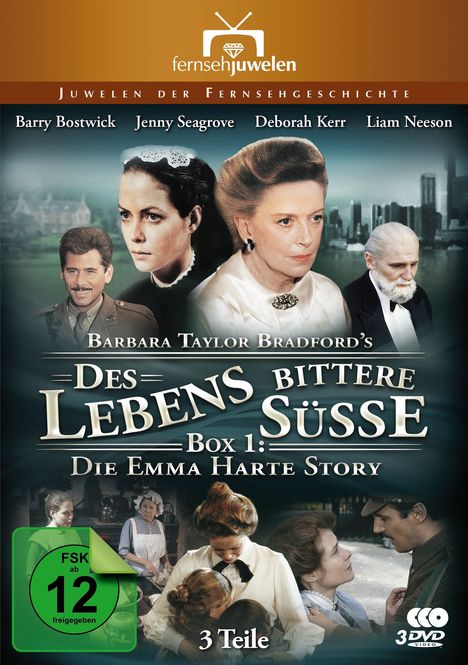 Des Lebens bittere Süße Box 1 - Der Aufstieg der Emma Harte, 3 DVDs