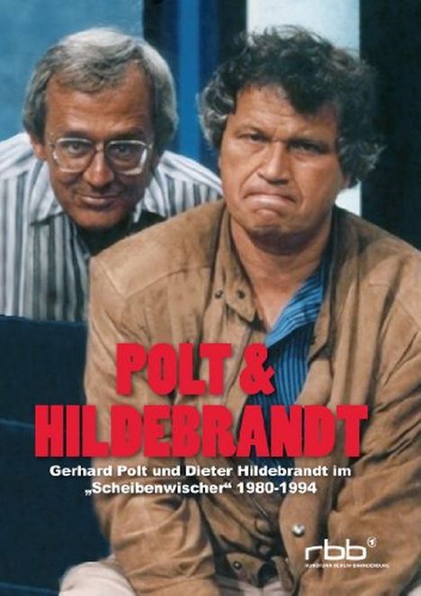 Polt &amp; Hildbrandt - Gerhard Polt und Dieter Hildebrandt im Scheibenwischer 1980-1994, 2 DVDs