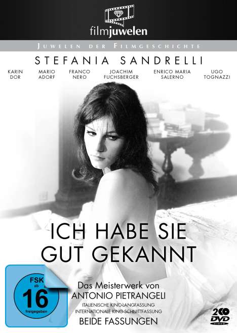 Ich habe sie gut gekannt (Deutsche Kinofassung &amp; italienische Langfassung), 2 DVDs