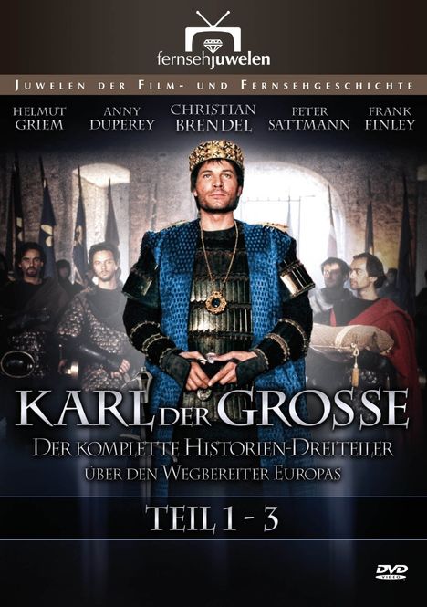 Karl der Große (Kompletter Historien-Dreiteiler), 2 DVDs