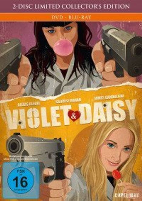 Violet &amp; Daisy (Blu-ray &amp; DVD im Mediabook), 1 Blu-ray Disc und 1 DVD