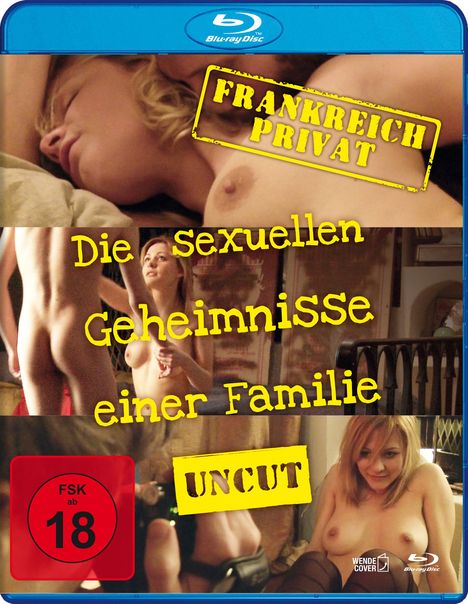 Frankreich Privat - Die sexuellen Geheimnisse einer Familie (Uncut Version) (Blu-ray), Blu-ray Disc