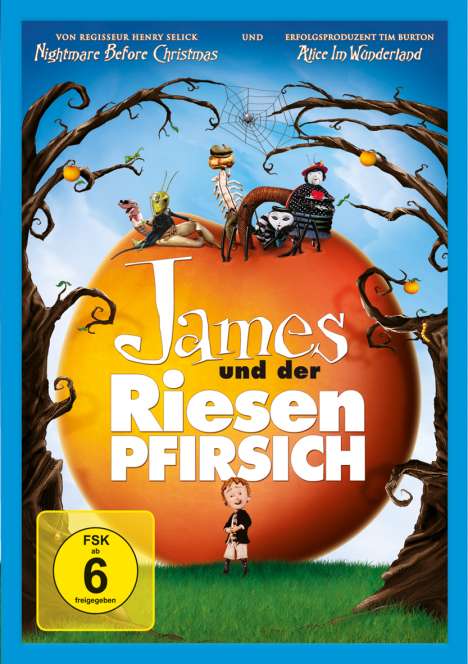 James und der Riesenpfirsich, DVD