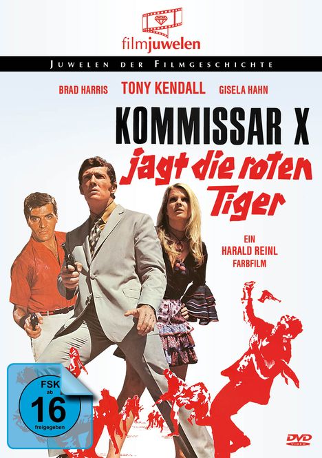 Kommissar X jagt die roten Tiger, DVD