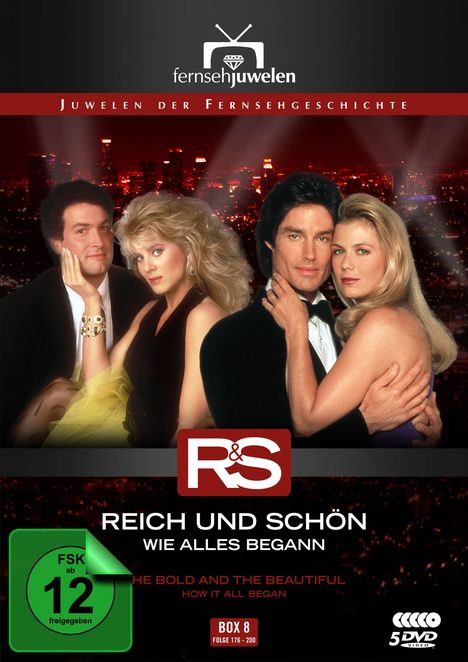 Reich und Schön Box 8: Wie alles begann, 5 DVDs