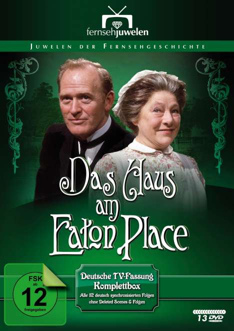 Das Haus am Eaton Place (Komplettbox - Deutsche Fassung), 13 DVDs