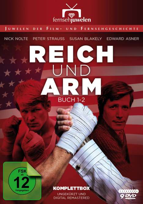 Reich und arm (Komplettbox), 9 DVDs