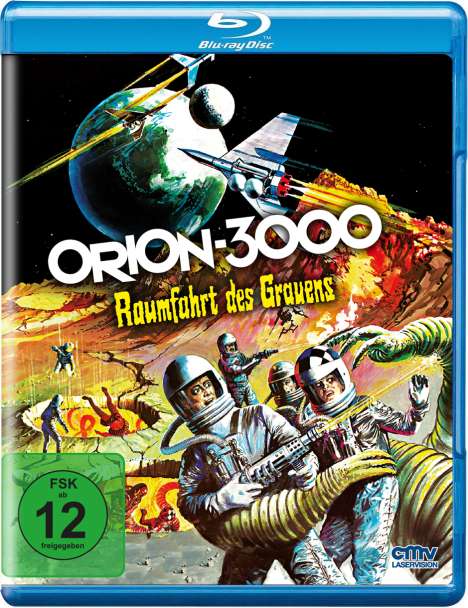 Orion 3000 - Raumfahrt des Grauens (Blu-ray), Blu-ray Disc
