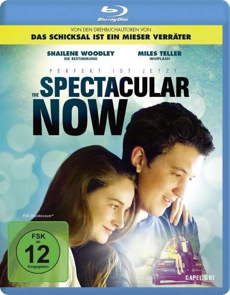 The Spectacular Now (Blu-ray), Blu-ray Disc